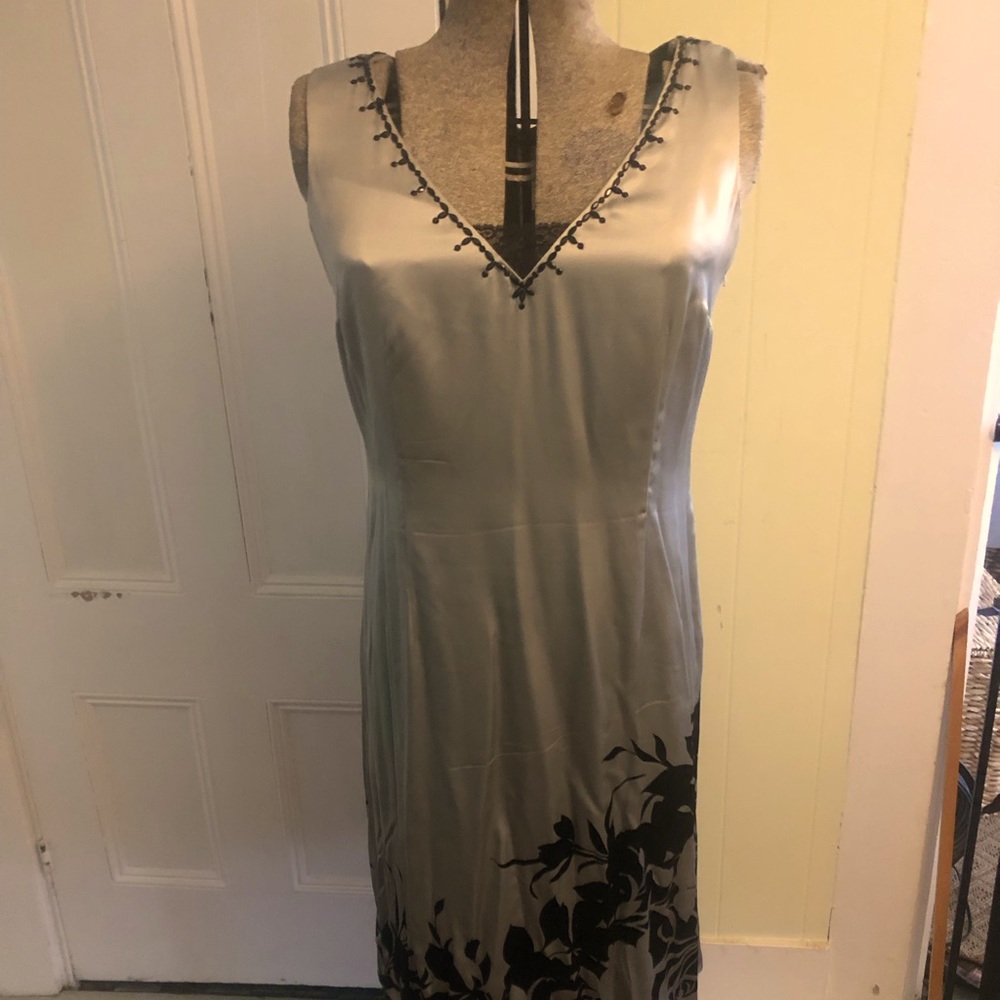 Garnet Hill 100%silk dress